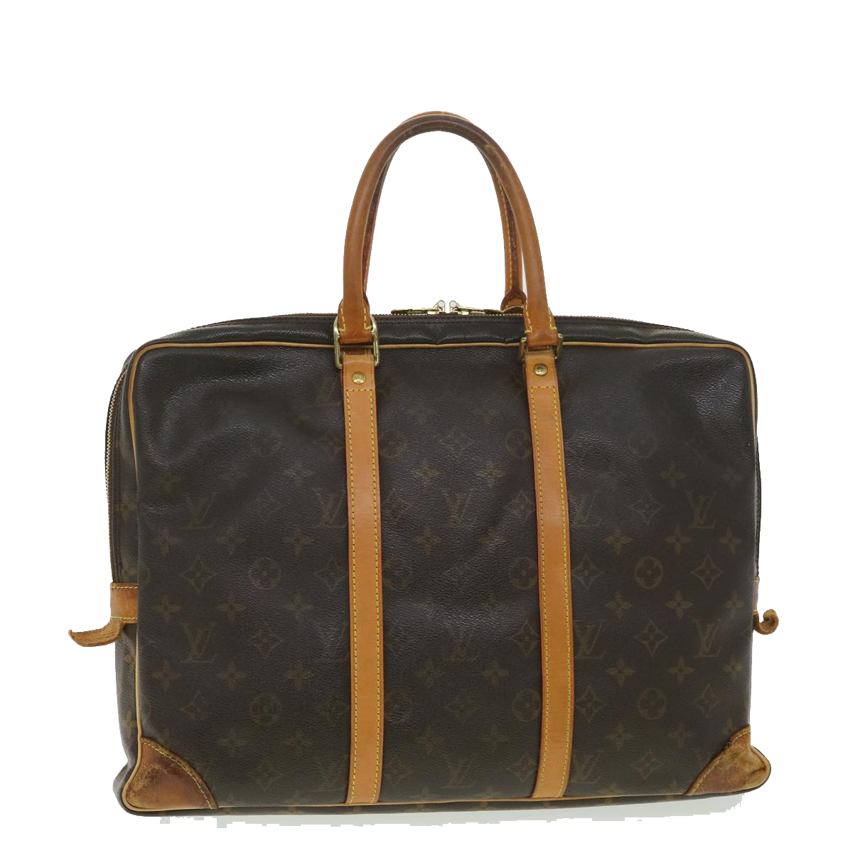 Louis Vuitton Monogram Porte Documents Voyage Business Bag M53361 Lv Auth Ti901
